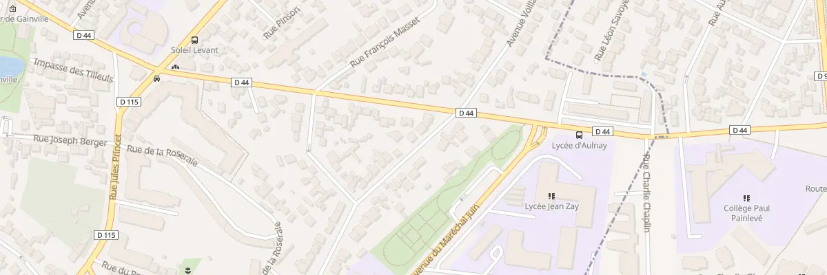 Plan du 6 Rue du Moulin a Vent à Aulnay-sous-Bois