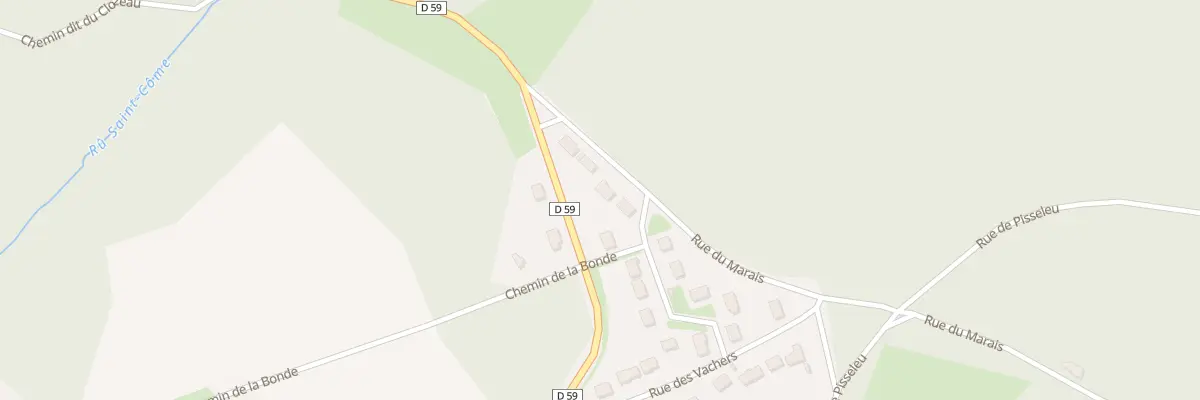 Plan du 6 Rue du Marais à Rosoy