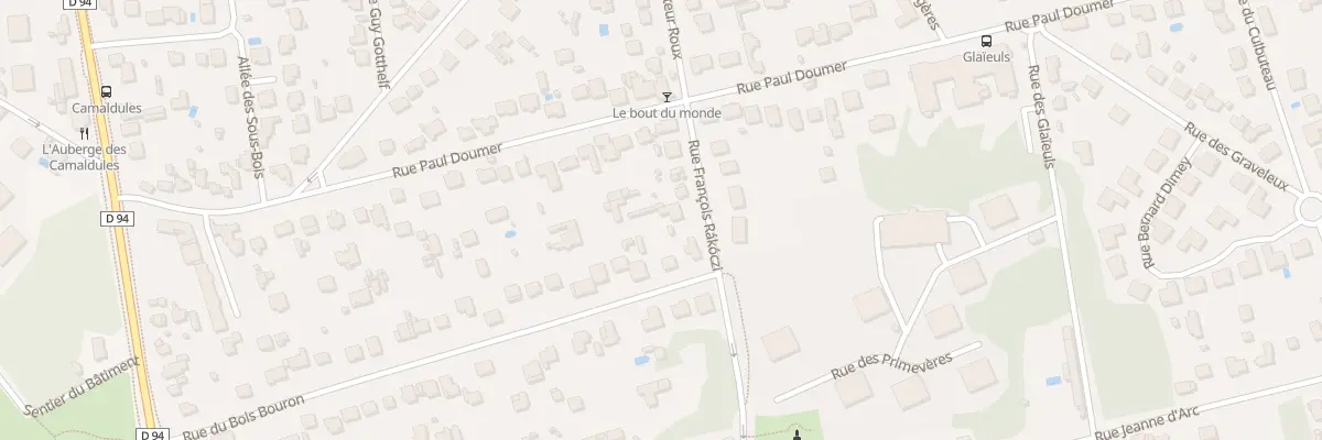 Plan du 63 Rue François Rakoczi à Yerres