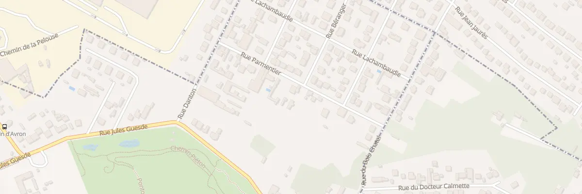 Plan du 16B Rue Parmentier à Rosny-sous-Bois