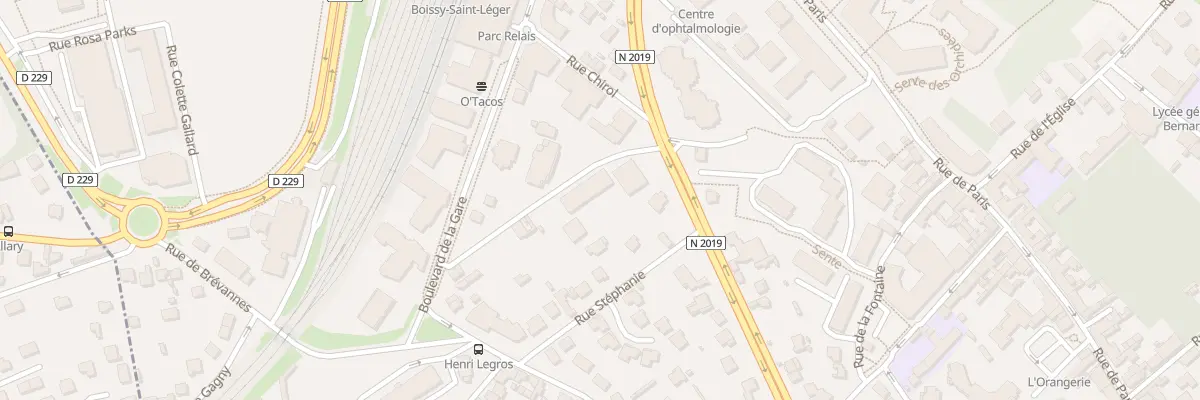 Plan du 22 Av du Gal Leclerc à Boissy-Saint-Léger