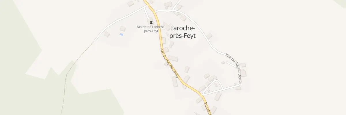 Plan du 5010 Le Bourg à Laroche-près-Feyt
