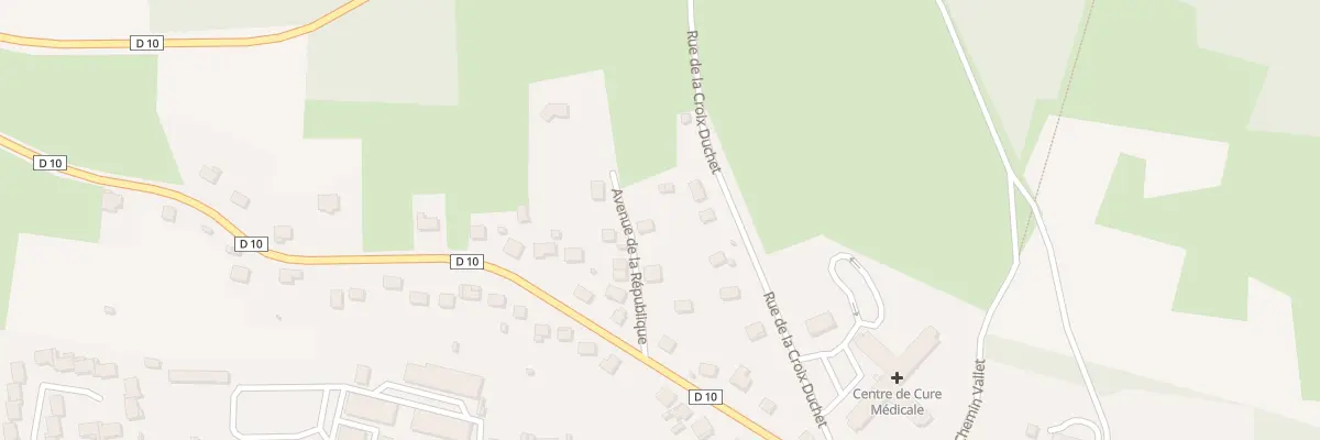 Plan du 166T Av de la République à Saint-Amand-Montrond