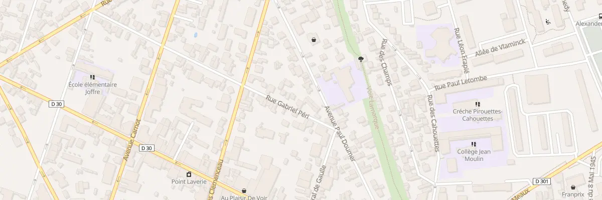 Plan du 29B Rue Gabriel Péri à Neuilly-Plaisance