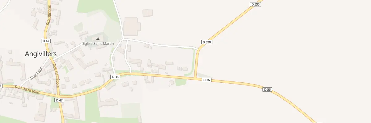 Plan du 239 Rue de l’Archer à Angivillers