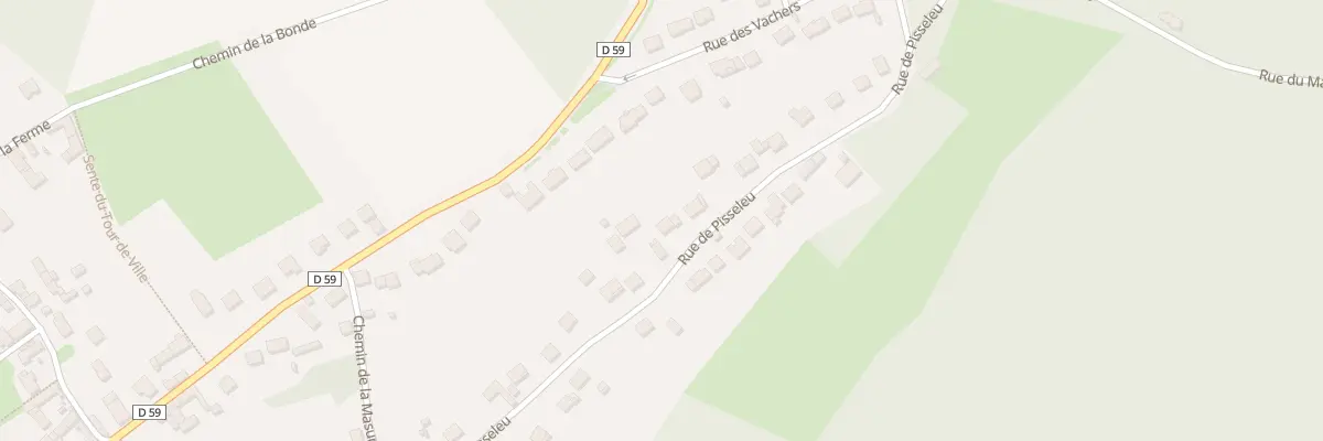 Plan du 25 Rue de Pisseleu à Rosoy