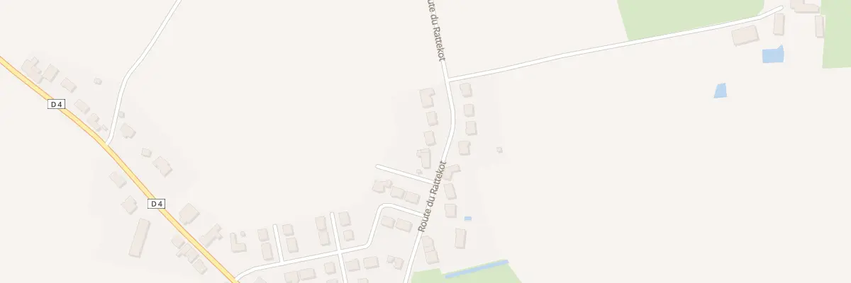 Plan du 297 Rte du Rattekot à West-Cappel