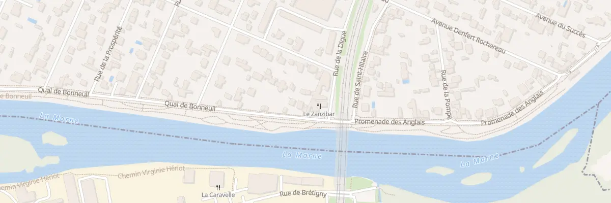 Plan du 167 Quai de Bonneuil à Saint-Maur-des-Fossés