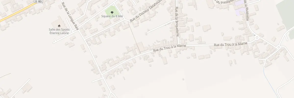 Plan du 46 Rue du Trou à la Marne à Allouagne