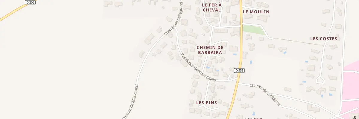 Plan du 5 Lot le Perdigal à Badens