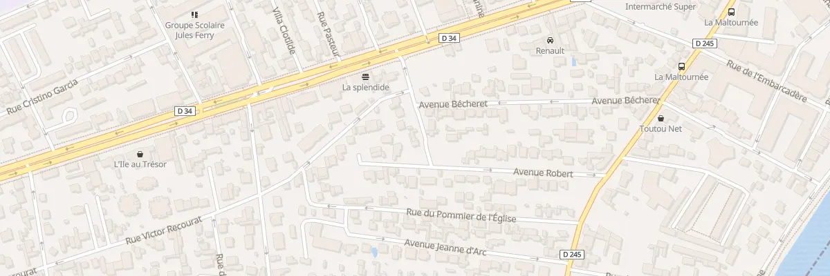 Plan du 3 Rue Molière au Perreux-sur-Marne