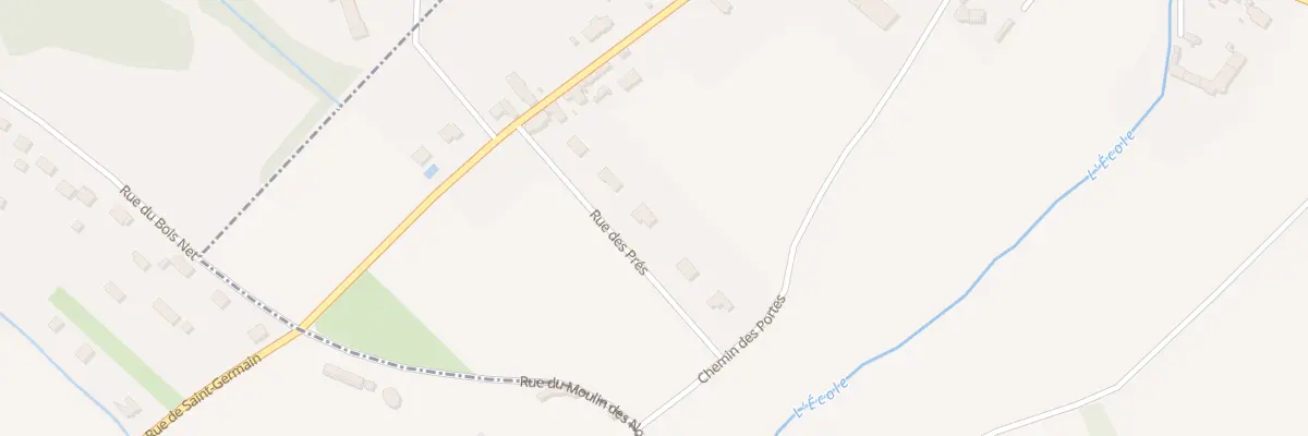 Plan du 5 Rue des Prés à Saint-Germain-sur-École