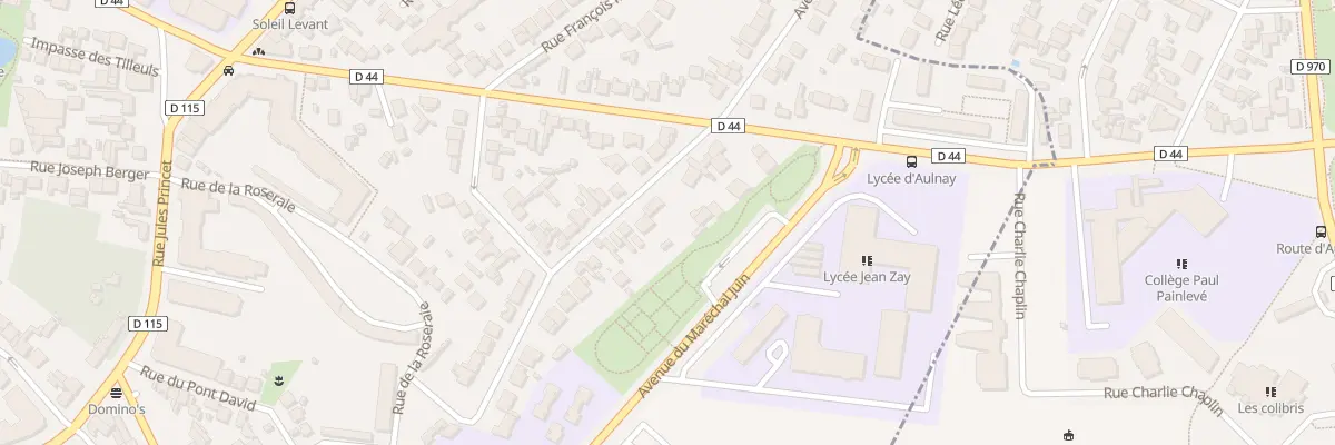 Plan du 7 Rue du Moulin a Vent à Aulnay-sous-Bois