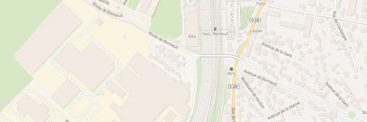 Plan du 15 Rue de la Grande Ceinture à Sucy-en-Brie