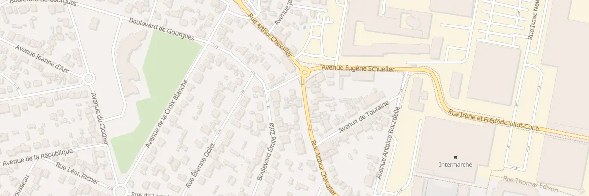 Plan du 18B Rue Arthur Chevalier à Aulnay-sous-Bois