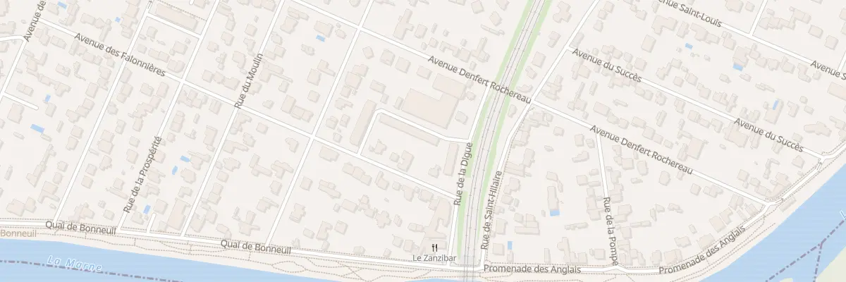 Plan du 37 Av des Falonnières à Saint-Maur-des-Fossés