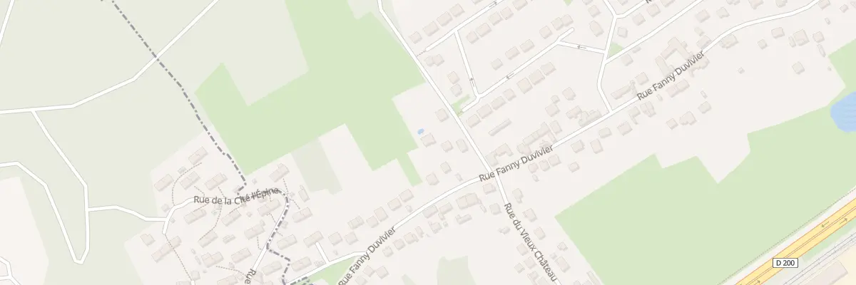 Plan du 96 Rue Fanny Duvivier à Rieux