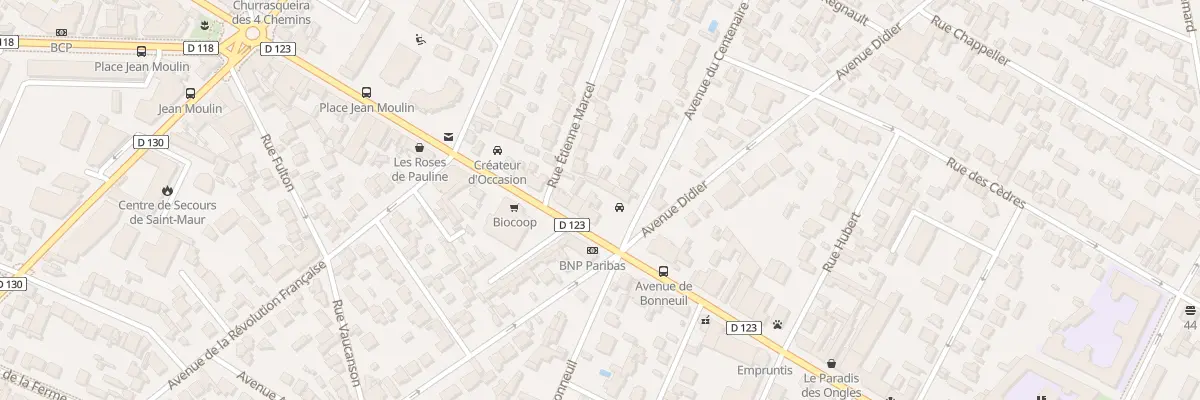 Plan du 29 Av du Bac à Saint-Maur-des-Fossés