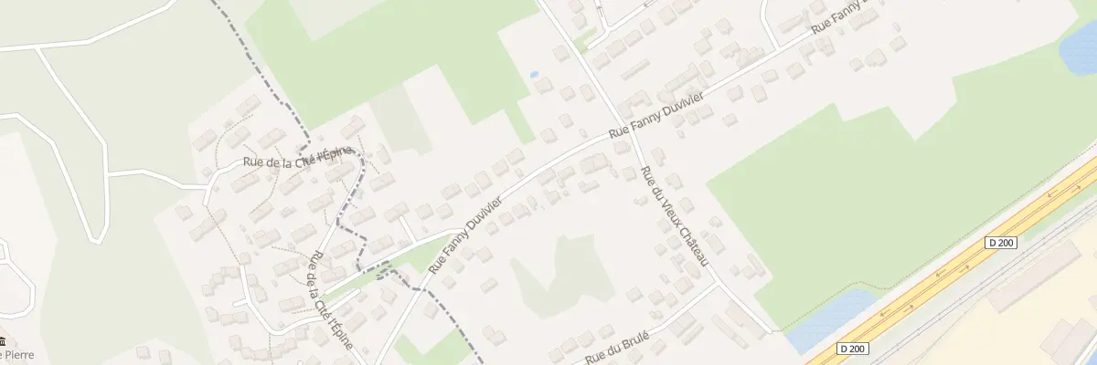 Plan du 79 Rue Fanny Duvivier à Rieux