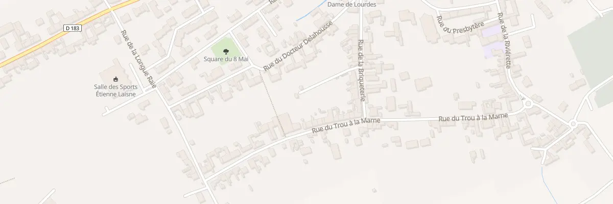 Plan du 44 Rue du Trou à la Marne à Allouagne
