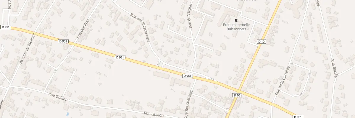 Plan du 12 Rue des Buissonnets à Saint-Amand-Montrond