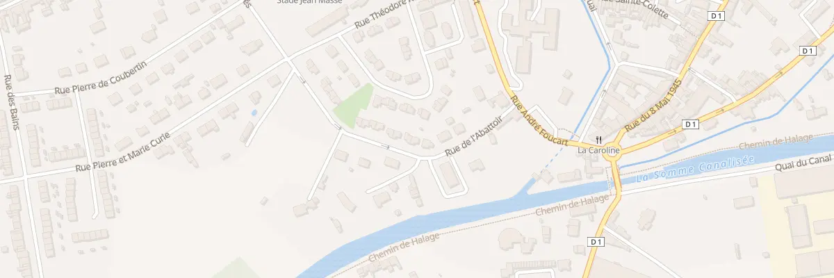 Plan du 27 Rue des Déportés à Corbie