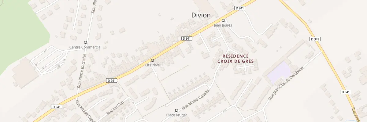 Plan du 27 Rue Achille Bodelot à Divion