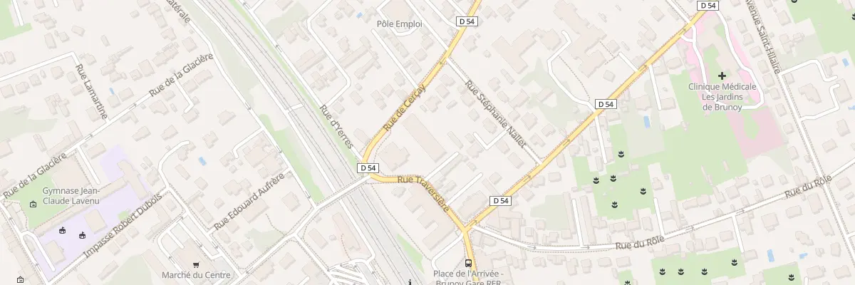 Plan du 2B Rue de Cerçay à Brunoy