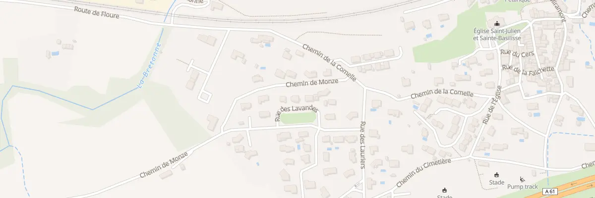 Plan du 12 Rue des Lavandes à Barbaira