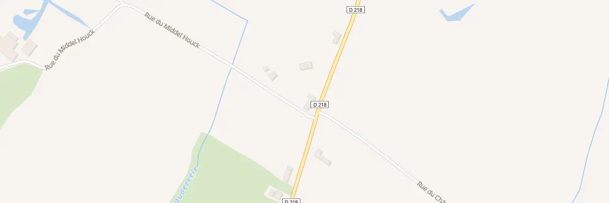 Plan du 890 Rte de Cassel à Oudezeele