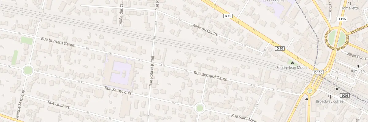 Plan du 50 Rue Bernard Gante à Villemomble