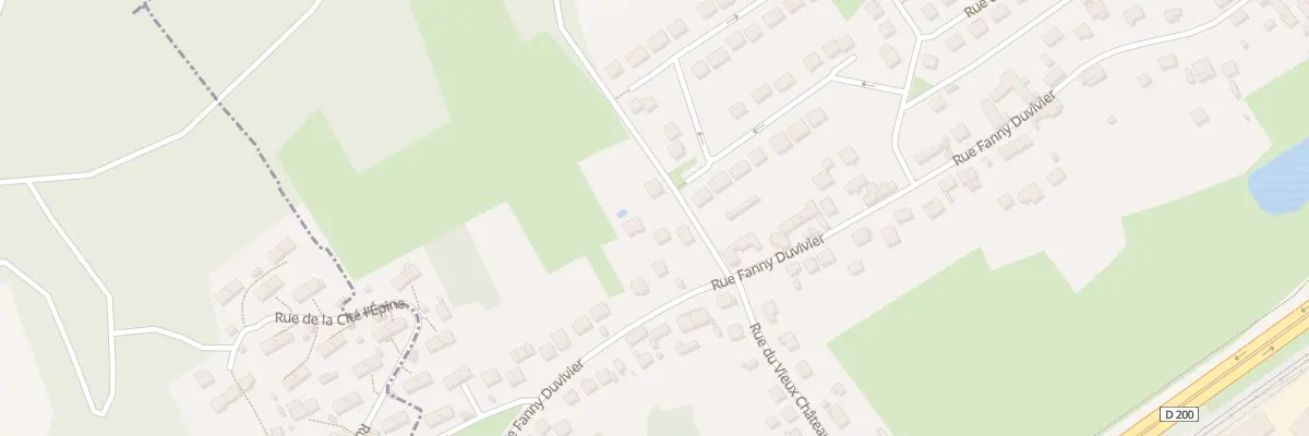Plan du 94 Rue Fanny Duvivier à Rieux