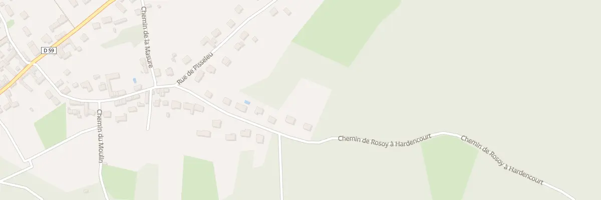 Plan du 27 Rue de Hardencourt à Rosoy