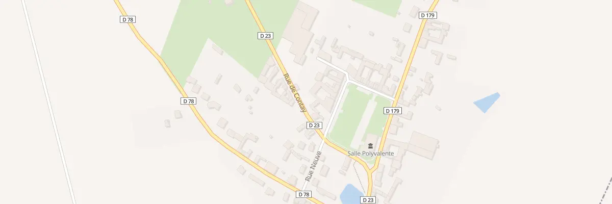 Plan du 5036 Gpl Gde Pce à Franvillers