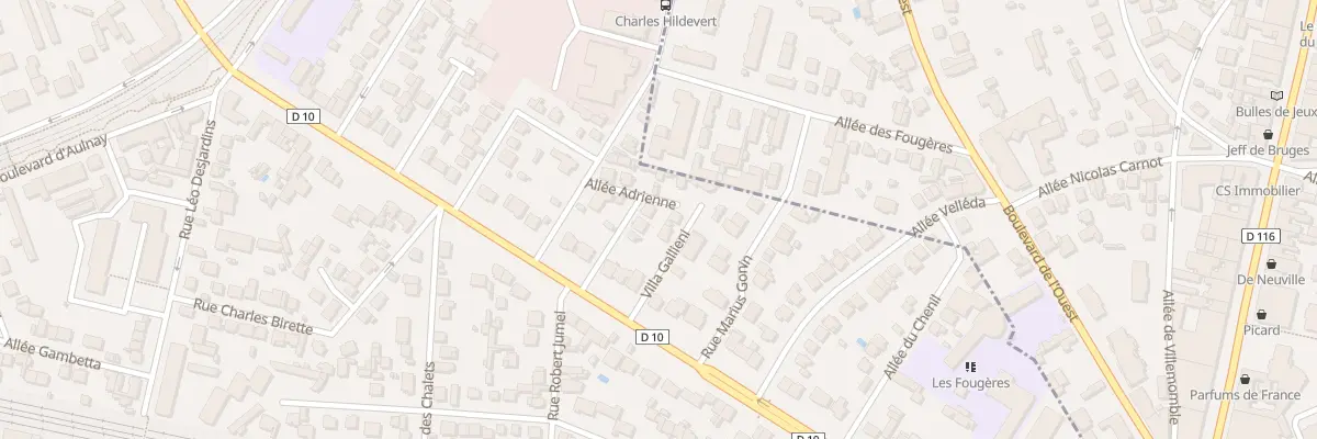 Plan du 6 All Sautier à Villemomble