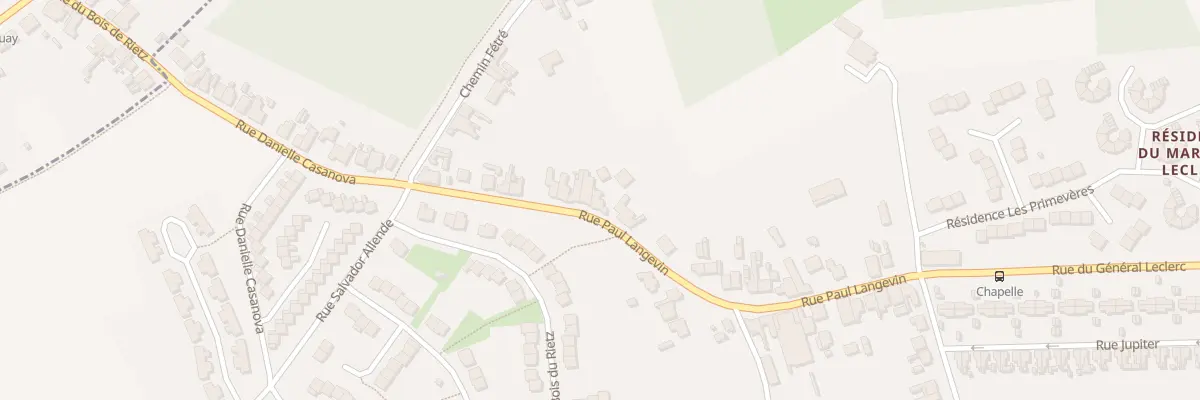 Plan du 34 Rue Paul Langevin à Divion