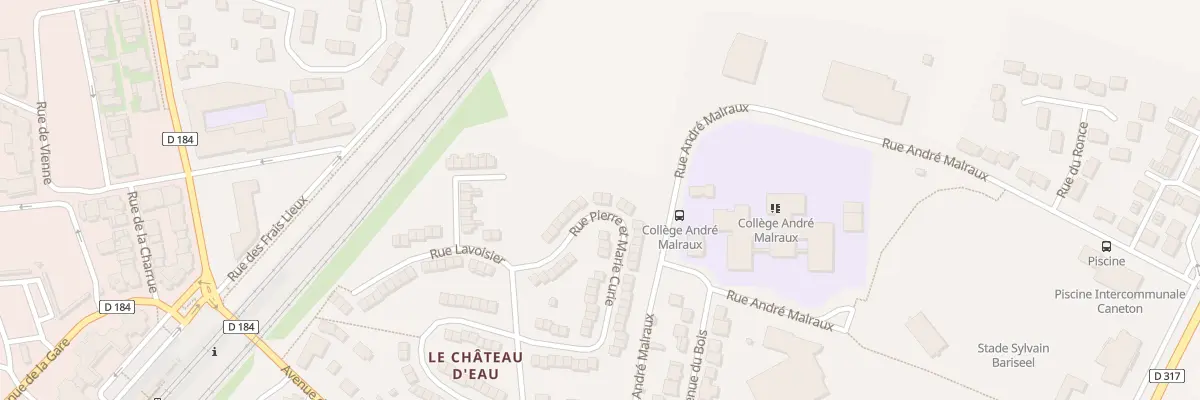 Plan du 56 Rue Pierre et Marie Curie à Louvres