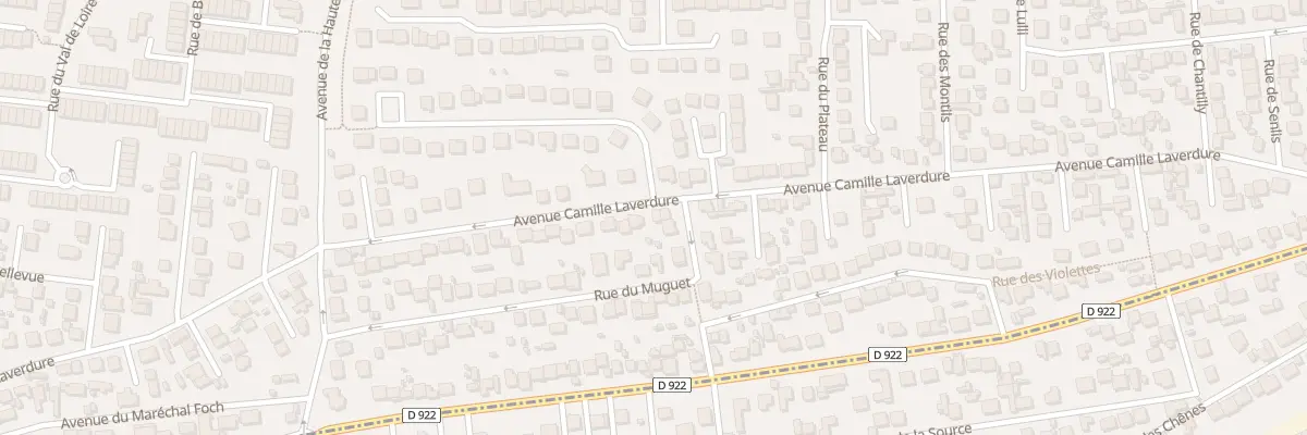 Plan du 67 Av Camille Laverdure à Fosses