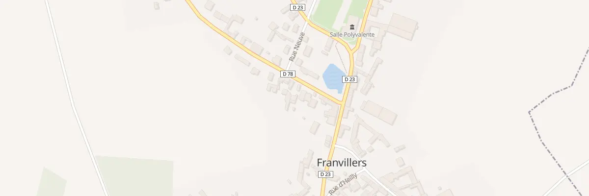 Plan du 7 Rue de Béhencourt à Franvillers
