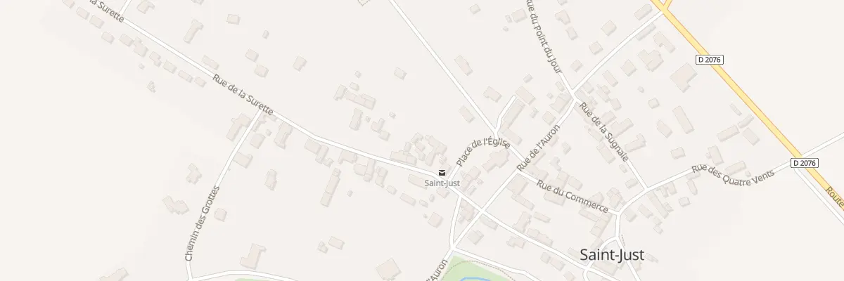 Plan du 12 Rue de la Surette à Saint-Just