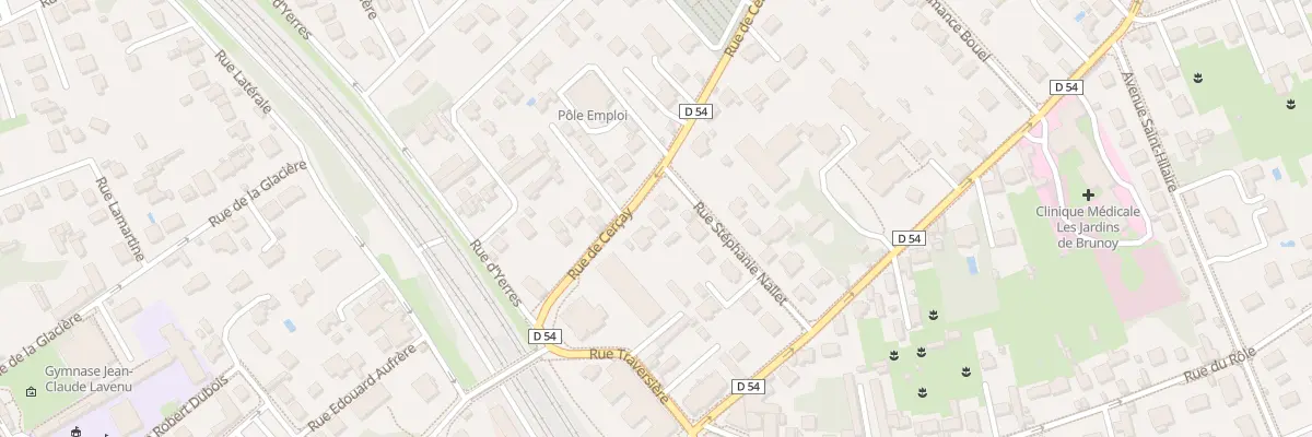 Plan du 4B Rue de Cerçay à Brunoy