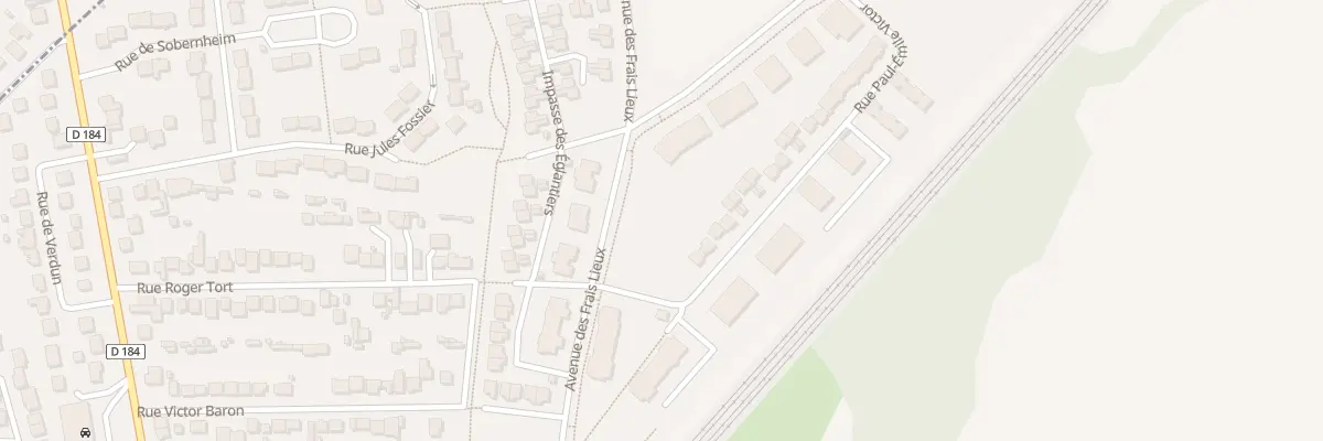 Plan du 11 Rue Paul Émile Victor à Louvres
