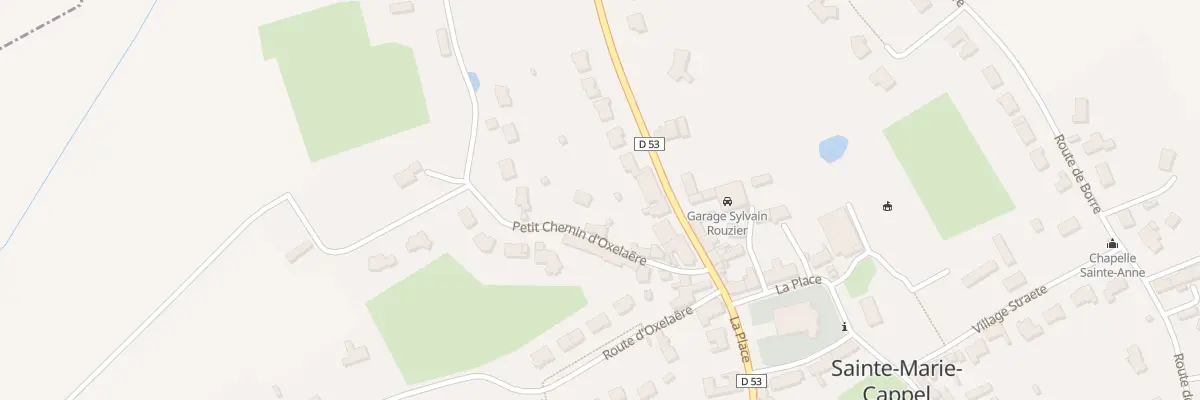 Plan du 96 Petit Chemin d’Oxelaere à Sainte-Marie-Cappel