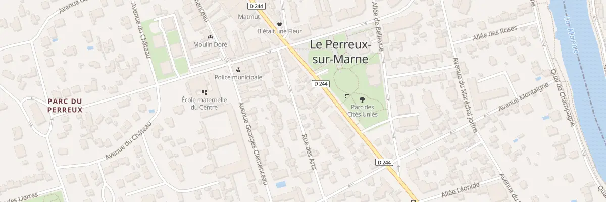 Plan du 48 Rue des Arts au Perreux-sur-Marne
