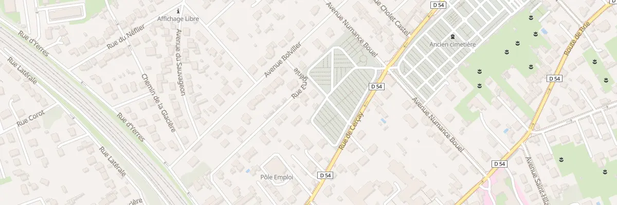 Plan du 22B Rue Eugénie à Brunoy