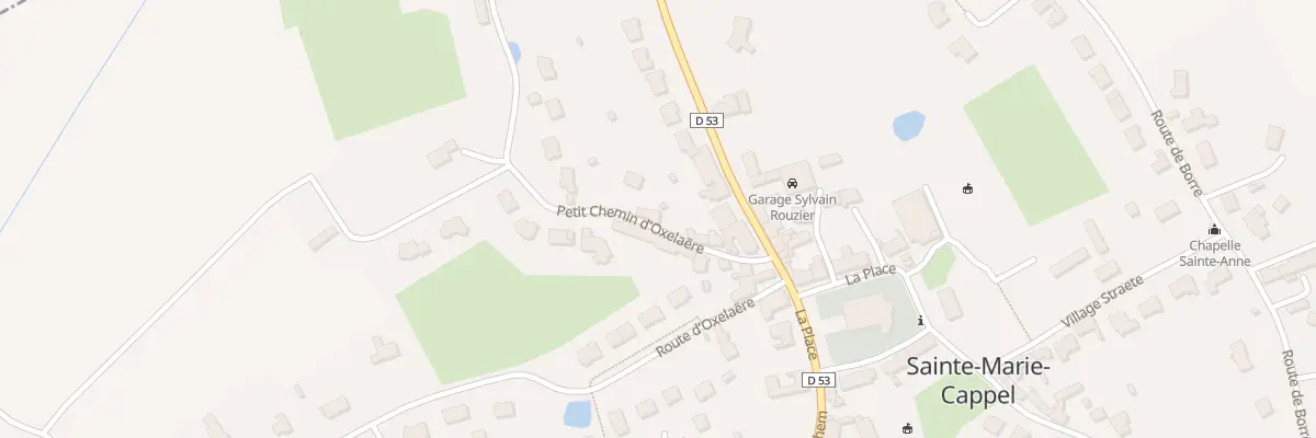 Plan du 76 Pch Petit Chemin d’Oxelaere à Sainte-Marie-Cappel