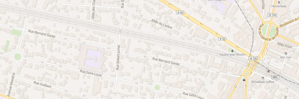 Plan du 46 Rue Bernard Gante à Villemomble