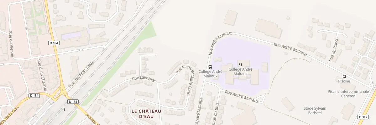 Plan du 54 Rue Pierre et Marie Curie à Louvres