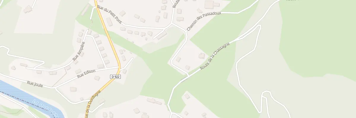 Plan du 389 Rue du Petit Pont à Lanobre