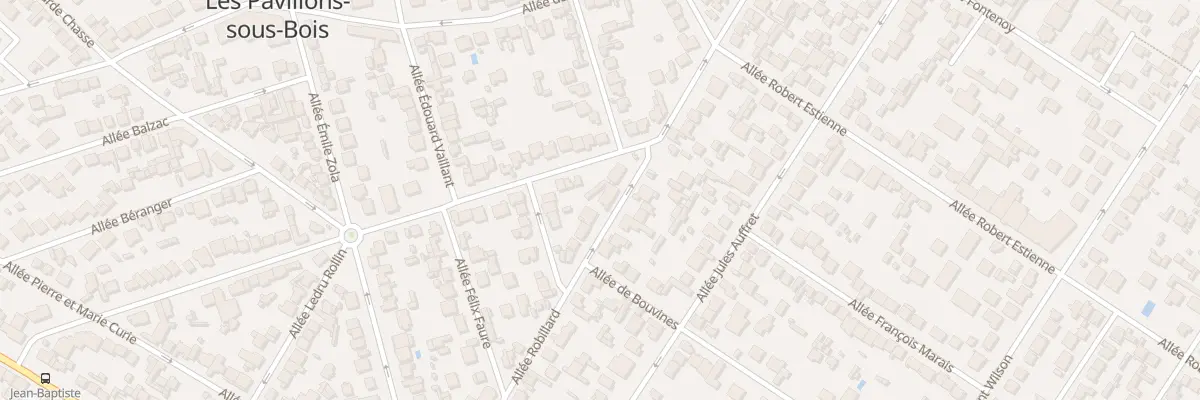 Plan du 53 All Robillard aux Pavillons-sous-Bois